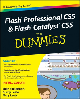 Flash Professional CS5 and Flash Catalyst CS5 For Dummies by Ellen Finkelstein - Paperback