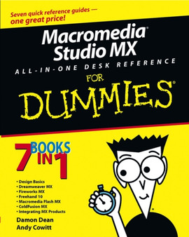 Macromedia Studio MX All-in-One Desk Reference For Dummies by Damon A. Dean - Paperback