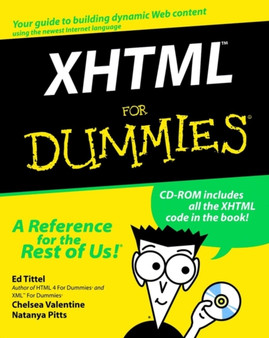 XHTML For Dummies by Ed Tittel - Paperback