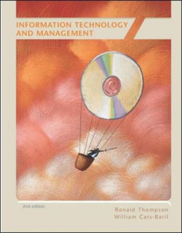 Information Technology and Management by William Cats-Baril - Hardback