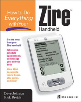 How to do Everything with Your Zire Handheld by Rick Broida - Paperback