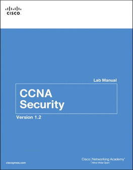 CCNA Security Lab Manual Version 1.2 by Cisco Networking Academy - Paperback
