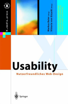 Usability : Nutzerfreundliches Web-Design by Markus Beier - Hardback