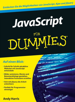 JavaScript fur Dummies by Andy Harris - Paperback