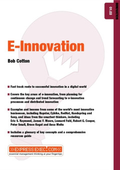 E-Innovation : Innovation 01.03 by Bob Cotton - Paperback
