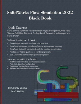 SolidWorks Flow Simulation 2022 Black Book by Gaurav Verma - Paperback
