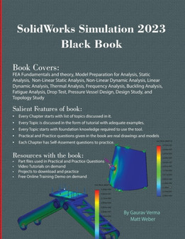 SolidWorks Simulation 2023 Black Book by Gaurav Verma - Paperback