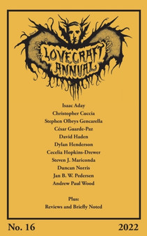 Lovecraft Annual No. 16 (2022) by S T Joshi - Paperback
