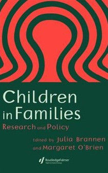 Children In Families : Research And Policy