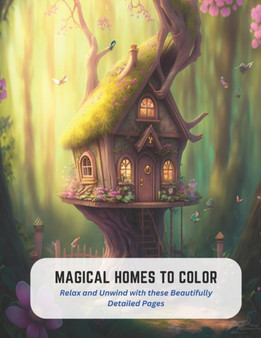 Magical Homes to Color : Relax and Unwind with these Beautifully Detailed Pages by Victor Carlson - Paperback