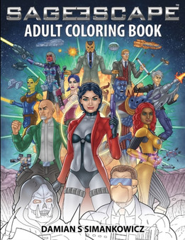Sage Escape : Adult Coloring Book by Damian S Simankowicz - Paperback