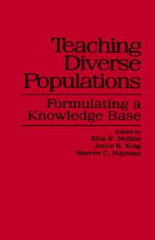 Teaching Diverse Populations : Formulating a Knowledge Base
