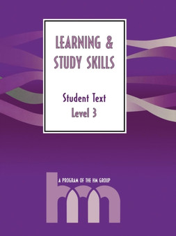 Level III: Student Text : hm Learning  Study Skills Program