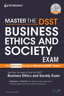 Master the DSST Business Ethics  Society Exam