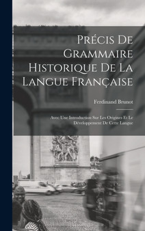 Precis De Grammaire Historique De La Langue Francaise : Avec Une Introduction Sur Les Origines Et Le Developpement De Cette Langue