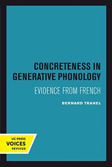 Concreteness in Generative Phonology : Evidence from French