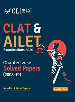 CLAT  AILET Chapter Wise Solved Papers 2008-2019