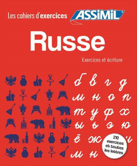Coffret Cahiers d'exercices RUSSE : debutants + ecriture