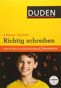 Duden Ubungsbucher : Duden Ubungsblock Deutsch - Richtig schreiben 3. Klas