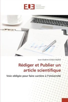 Rediger et Publier un article scientifique