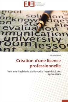 Cr ation d'Une Licence Professionnelle