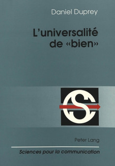 L'universalite de ??bien?? : Linguistique et philosophie du langage