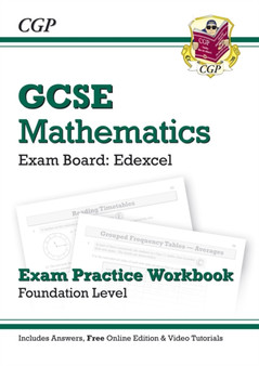 GCSE Maths Edexcel Exam Practice Workbook with Answers & Online EDN: Foundation (A*-G Resits)