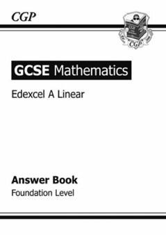 GCSE Maths Edexcel Answers for Workbook with Online Edition - Foundation (A*-G Resits)