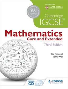 Cambridge IGCSE Mathematics Core and Extended 3ed + CD