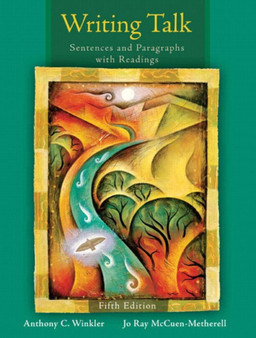 Writing Talk : Writing Sentences and Paragraphs with Readings