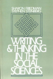 Writing and Thinking in the Social Sciences