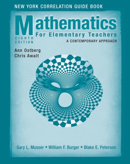Mathematics for Elementary Teachers, New York Correlation Guide Book : A Contemporary Approach