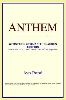 Anthem (Webster's German Thesaurus Edition)