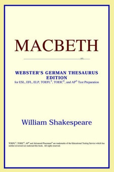 Macbeth (Webster's German Thesaurus Edition)