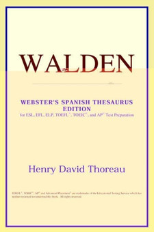 Walden (Webster's Spanish Thesaurus Edition)