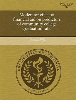 Moderator Effect of Financial Aid on Predictors of Community College Graduation Rate