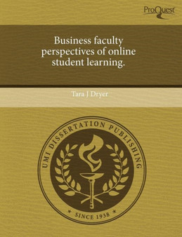 Business Faculty Perspectives of Online Student Learning