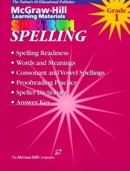 Spectrum Spelling Workbook Grade 1