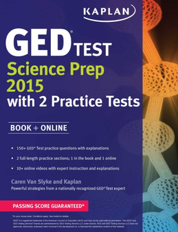 Kaplan GED Test Science Prep 2015 : Book + Online