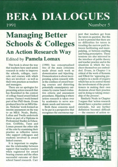 Managing Better Schools and Colleges