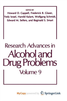 Research Advances in Alcohol and Drug Problems