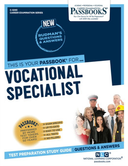 Vocational Specialist : Passbooks Study Guide