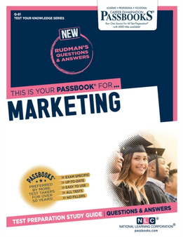 Marketing (Q-81) : Passbooks Study Guide