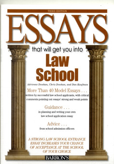 Essays That Will Get You into Law School