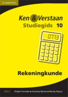 Study and Master Accounting Grade 10 Study Guide (Afrikaans translation)