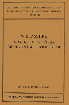 Vorlesungen uber Differentialgeometrie und geometrische Grundlagen von Einsteins Relativitatstheorie II : Affine Differentialgeometrie : 7