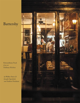 Battersby : Extraordinary Food from an Ordinary Kitchen