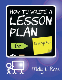 How To Write A Lesson Plan For Kindergarten