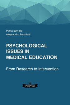 Psychological Issues in Medical Education : From Research to Intervention