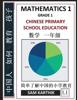 Chinese Primary School Education Grade 1 : Mathematics 1, Easy Lessons, Questions, Answers, Learn Mandarin Fast, Improve Vocabulary, Self-Teaching Guide (Simplified Characters & Pinyin, Level 1)